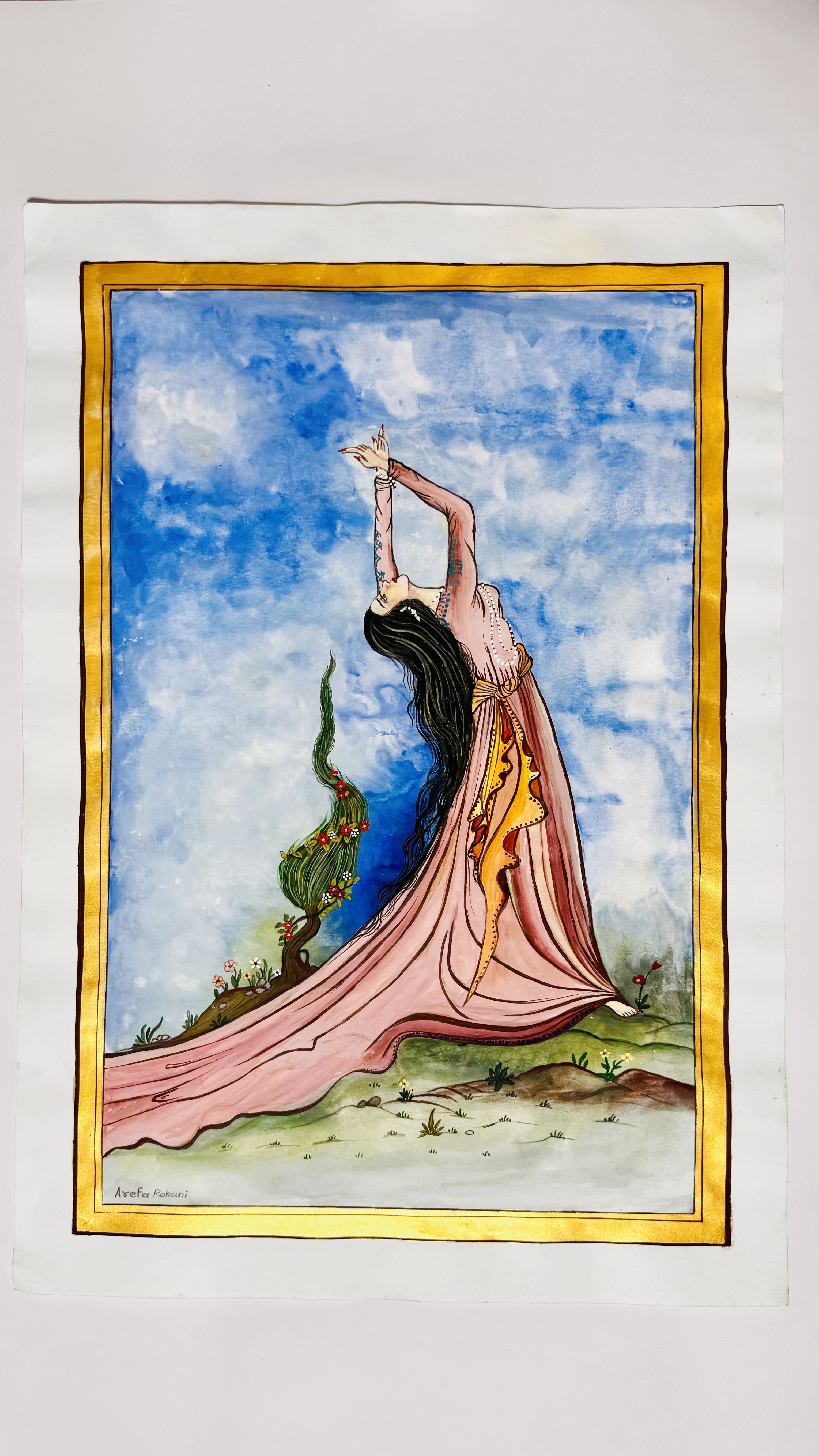 Miniature on paper